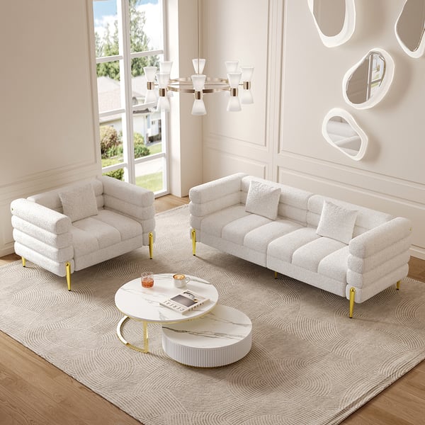 Phòng khách sang trọng ghế sofa thiết lập vải Velvet ghế sofa Modern Sectional Cover ghế sofa Recliner 0