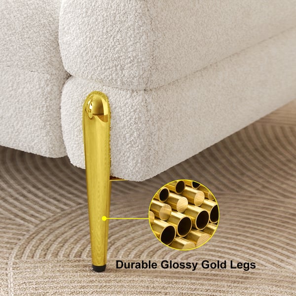 Phòng khách sang trọng ghế sofa thiết lập vải Velvet ghế sofa Modern Sectional Cover ghế sofa Recliner 8