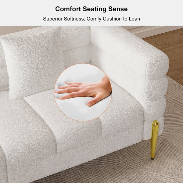 Phòng khách sang trọng ghế sofa thiết lập vải Velvet ghế sofa Modern Sectional Cover ghế sofa Recliner 7