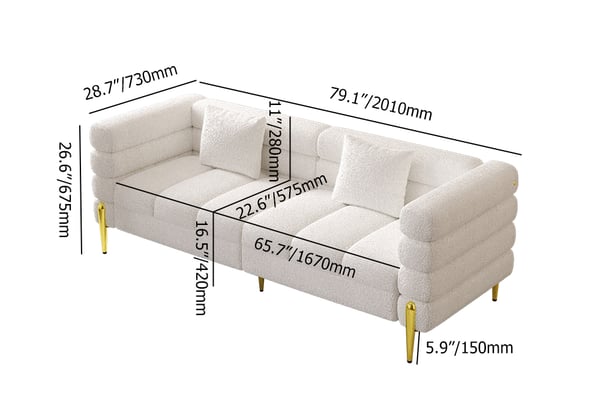 Phòng khách sang trọng ghế sofa thiết lập vải Velvet ghế sofa Modern Sectional Cover ghế sofa Recliner 10