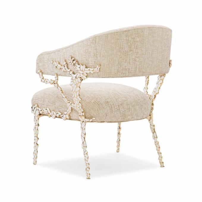Metal Frame Velvet Leather Armchair Lounge Phòng khách Phòng khách 3