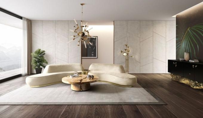 Bàn cà phê đen hiện đại Vòng đá cẩm thạch đỉnh Bắc Âu cho trang trí phòng khách 14