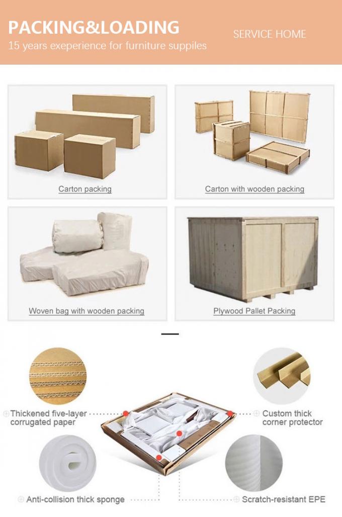 Đồ nội thất phòng khách Convertible ghế sofa giường Loveseat Sleeper Áo phủ 10