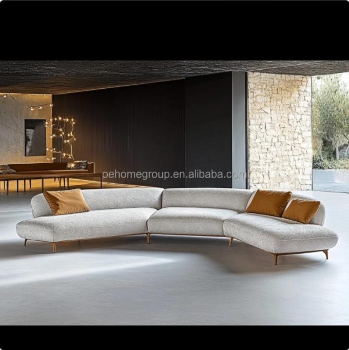 Phòng khách tối giản Sofa Thiết kế thời trang Ý Để thư giãn và thoải mái trong thời gian rảnh 2