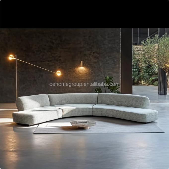 Phòng khách tối giản Sofa Thiết kế thời trang Ý Để thư giãn và thoải mái trong thời gian rảnh 5