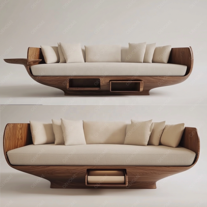 Bộ ghế sofa Chesterfield phong cách châu Âu tối giản phòng khách hiện đại chân gỗ trắng với màu sắc tùy chỉnh và thiết kế sang trọng 10