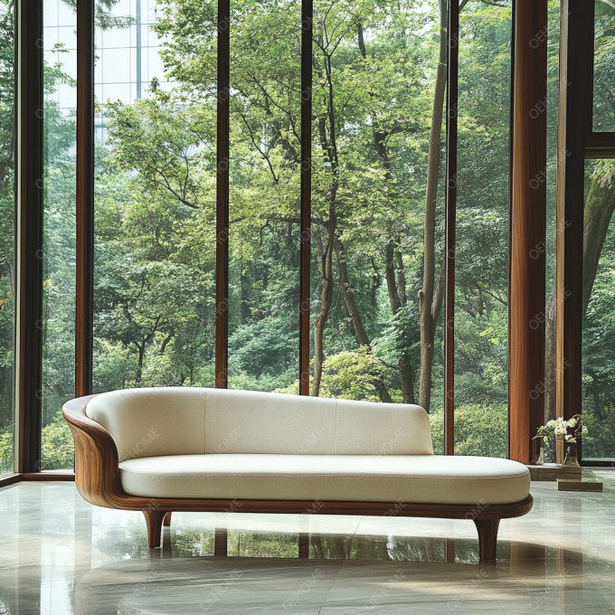 Bộ ghế sofa hiện đại có thể tùy chỉnh với bộ đồ họa phòng khách đơn giản chân gỗ và góc để tạo ra bầu không khí thư giãn 7