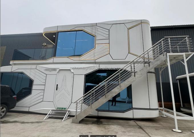 Nhà lắp ghép hoàn chỉnh tùy chỉnh Nhà lắp ghép nhỏ cho phòng bảo vệ Bộ nhà lắp ghép 15