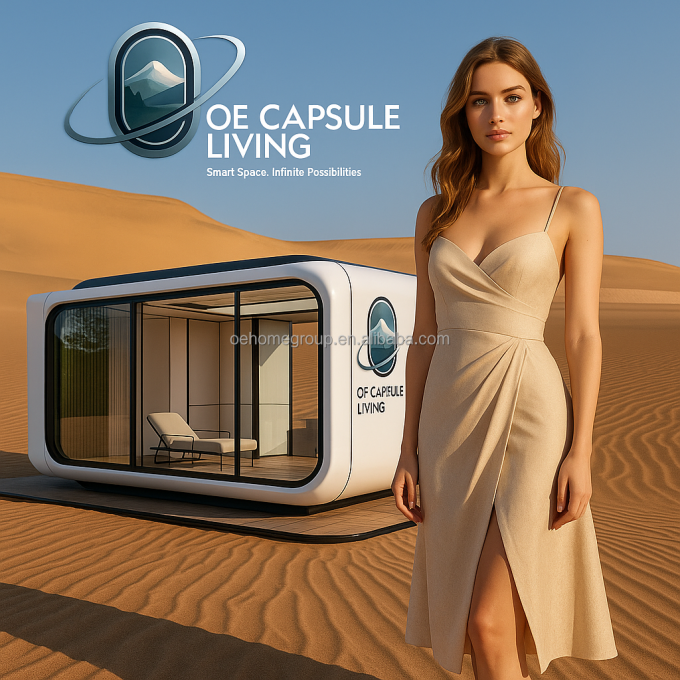Nhà Capsule Villa Khách sạn Di động Nhà nhỏ Mô-đun Hiện đại Nhà lắp ghép Nhà Capsule 2
