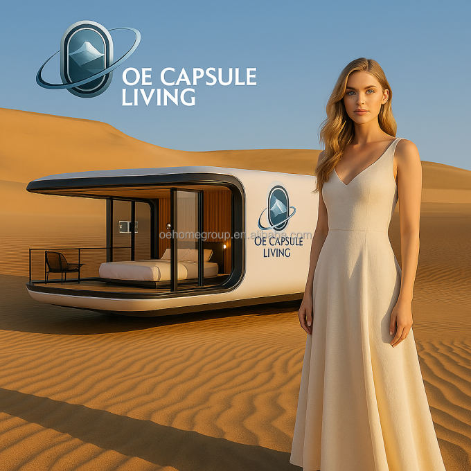Nhà Capsule Villa Khách sạn Di động Nhà nhỏ Mô-đun Hiện đại Nhà lắp ghép Nhà Capsule 3