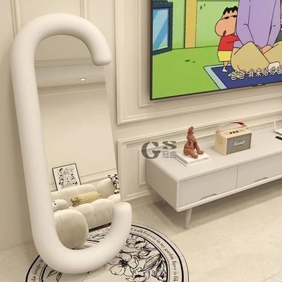 Màu trắng trang trí đầy đủ chiều dài sàn gương LED cho phòng tắm trang trí trong phòng khách