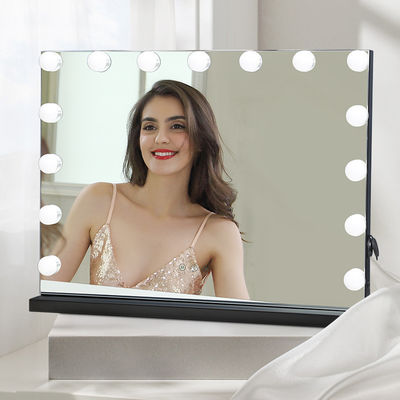 Làm đẹp cá nhân đèn LED Hollywood Vanity Đèn cảm ứng có thể sạc lại gương