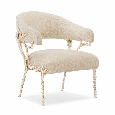 Metal Frame Velvet Leather Armchair Lounge Phòng khách Phòng khách