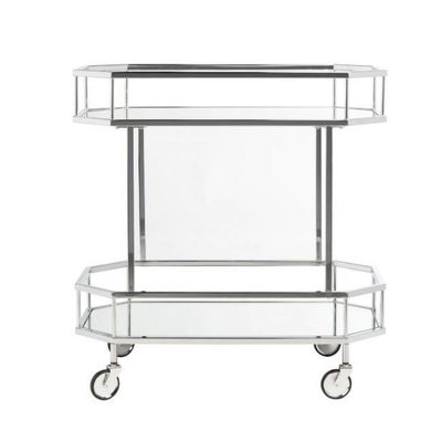 Đám cưới phục vụ ăn uống tối giản Bar phục vụ xe tải kim loại thủy tinh trà rượu vang phục vụ xe tải