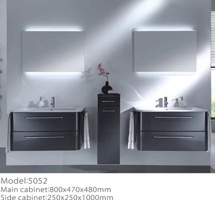 PVC gỗ dán bồn tắm phòng tắm nổi Vanity tủ hiện đại
