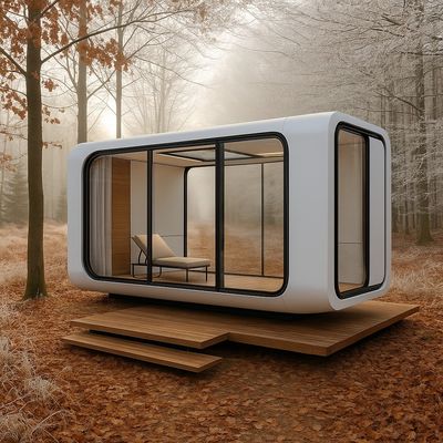 Tây Ban Nha Khách sạn Space Capsule House 5 Star Steel Buildings Space Capsule Container Houses Nhà thương mại Space Capsule