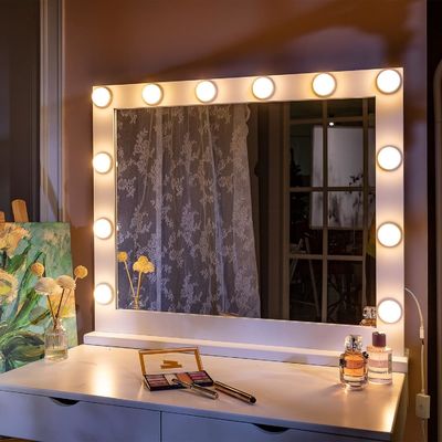 Wallmount Hollywood Mirror Lights Led Beauty Bàn bàn