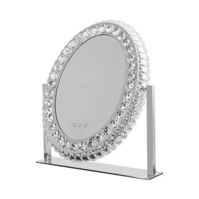 Đèn đèn LED Đánh sáng trang điểm gương Crystal Vanity Mirror Hollywood Style