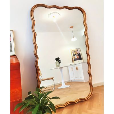 Độ dài sàn tùy chỉnh gương sàn lớn khung gỗ 71x32