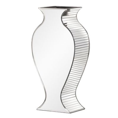 Màn hình cao tinh thể kính nghiền kim cương sàn Vase Planter cho đám cưới