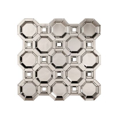 Kính tường trang trí 3D được đóng khung tùy chỉnh cho nhà hàng khách sạn