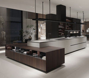 Các giải pháp tủ góc mô-đun nhôm tủ bếp melamine