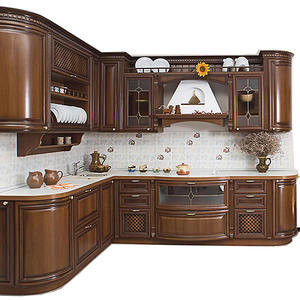 Modular Plywood Alder Tủ bếp Cửa hàng đặt tùy chỉnh