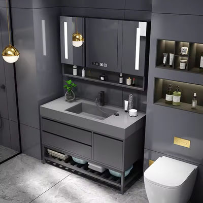 Thòng tắm hình chữ nhật 30 Inch Vanity Single Cabinet ODM