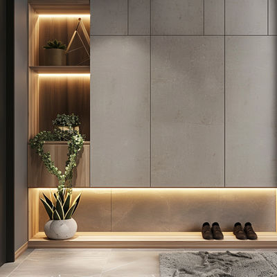 Tủ quần áo / tủ quần áo được điều chỉnh bằng gỗ rắn Màu sắc tùy chỉnh Phong cách thiết kế hiện đại