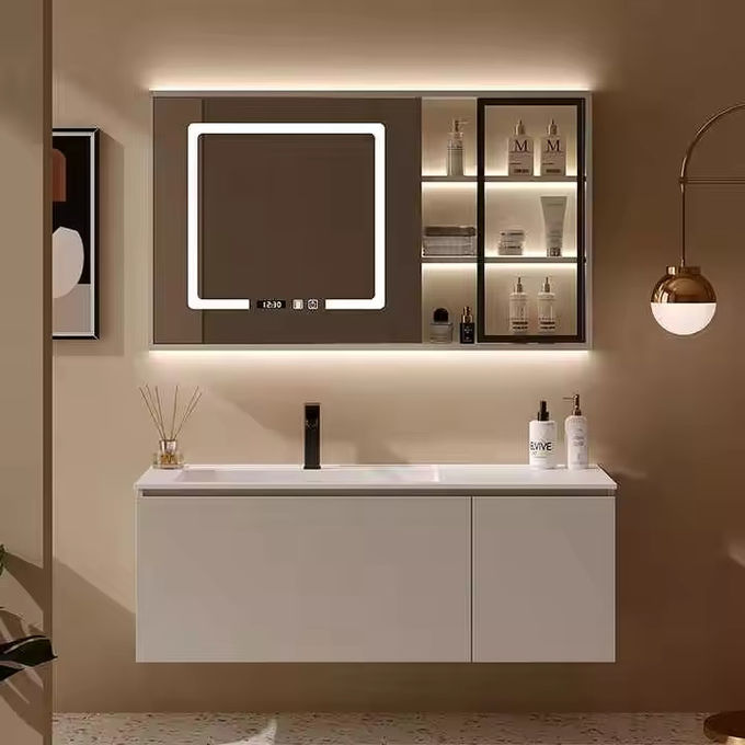 Bộ tủ trần hình chữ nhật hiện đại cho phòng tắm 0