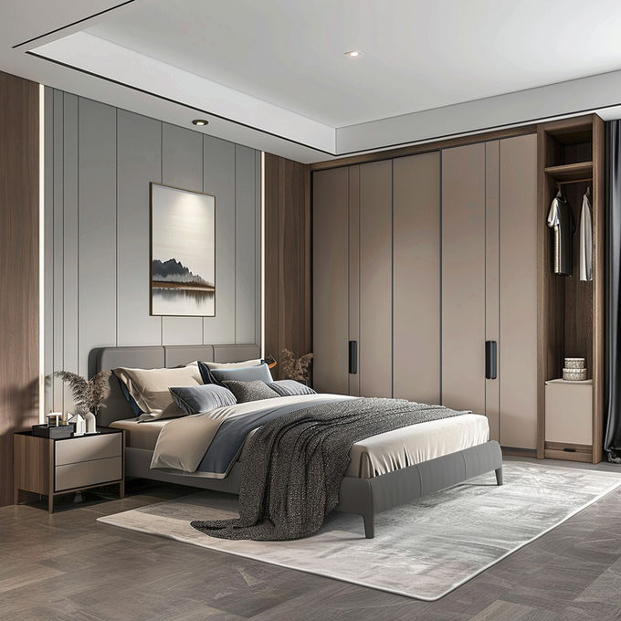 Tủ quần áo Convertible Tủ quần áo Tủ quần áo Tủ đồ nội thất có thể điều chỉnh 0